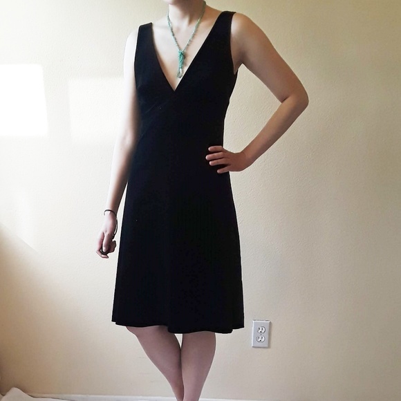 SOLD! J. Crew v-neck sleeveless velvet dress - Picture 7 of 7